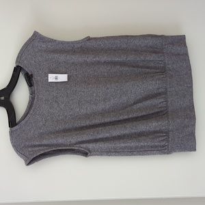 Banana Republic Gray Sleeveless Sweater Size S Small Silver Sparkles NWT!